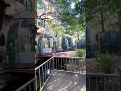 Casa de burbujas al aire libre Sala de estrellas Lugar de boda Transparente Barbacoa Tienda Sala de familia