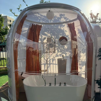 comprar Venta caliente Casa de burbujas de policarbonato transparente Cúpula de burbujas tienda de campaña Sala de PC para hotel online manufacture