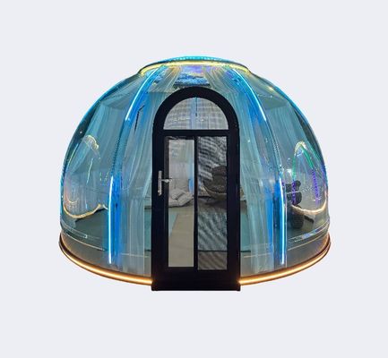 comprar Casa completa al aire libre Ver a través de la tienda de bubbles Iglu claro Mejor Casa de cúpula geodésica online manufacture