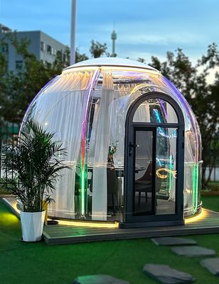 comprar Casa completa exterior transparente Cúpula iglú Casa prefabricada de cúpula de burbujas para restaurante Glamping online manufacture