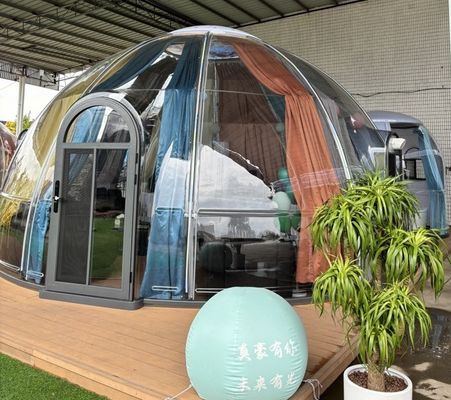 comprar Tienda de lujo con cúpula de burbujas Hotel con cúpula de burbujas transparente Casa con cielo de policarbonato online manufacture