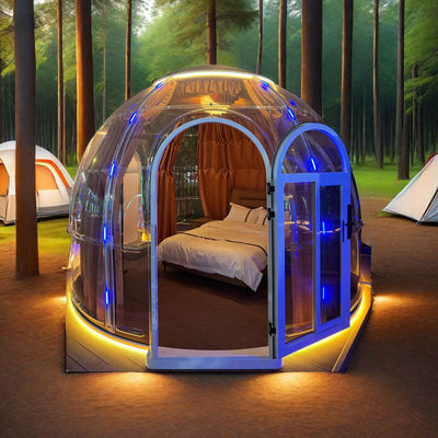 comprar Casa pequeña Domo geodésico móvil Tienda claraboya Edificio para Bubble House Resort Casas de contenedores únicas Producto online manufacture