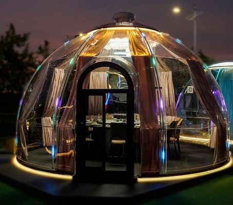 comprar Tenda de fiesta inflable fácil de montar para acampar Sala de burbujas transparente online manufacture