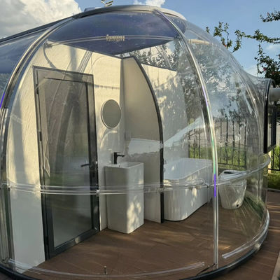 comprar Full House Diseños al aire libre Casa de cúpula de policarbonato Glamping Star Capsule Bubble Dome Sala online manufacture