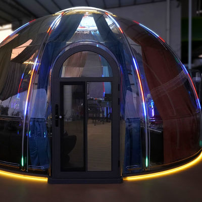 comprar Mejor precio Casa completa al aire libre Full 360 ° Transparencia Tienda de burbujas clara Casa prefabricada PC Dome online manufacture