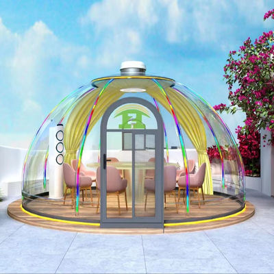 comprar Casa de jardín de lujo Casa de cúpula Casa de burbujas transparente Tienda de cúpula de policarbonato online manufacture