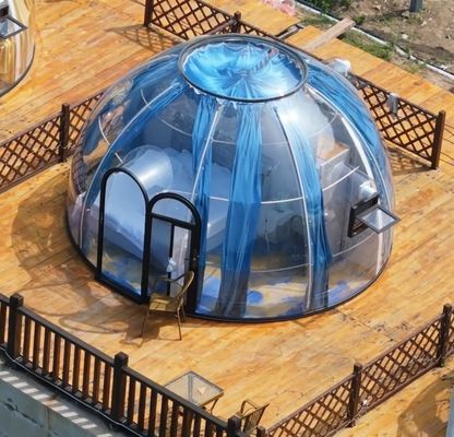 comprar Casa de Glamping al aire libre Transparente Pc Profesional Inflable Cúpula de Burbuja Tienda de habitación online manufacture