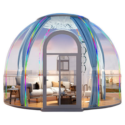 comprar PC Star Room Restaurante móvil Habitación de burbujas Habitación en familia al aire libre Tienda transparente Sala de sol de vidrio online manufacture