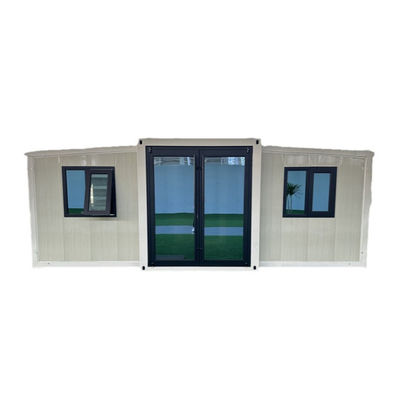 comprar Casa de contenedores de doble ala de expansión caja 20 40 pies hogar móvil personalizable con cocina plegable y baño online manufacture