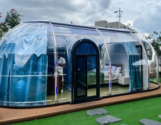 Habitación de estilo moderno con estrella Glamping Dome Casa y restaurante prefabricados en venta PC Casa tienda