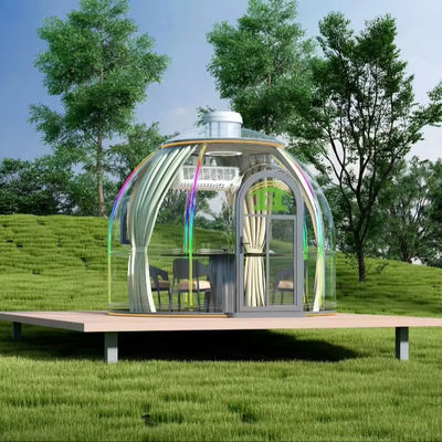 China Fábrica Pc Cúpula Hotel tienda de campaña Casa de Cúpula de burbujas Modular Casa de Cúpula Prefabricada para Resorts