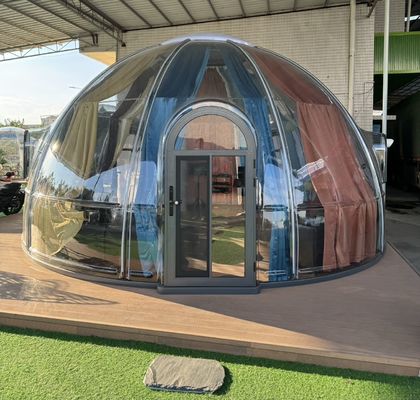 Popular Casa de Cúpula de Burbuja Tienda al aire libre limpia Cuarto de cúpula de policarbonato para familia