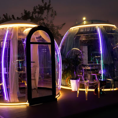 Precio de fábrica Romántico al aire libre Comercial Ocio Cafetería PC Casa de burbujas Tenda de cúpula