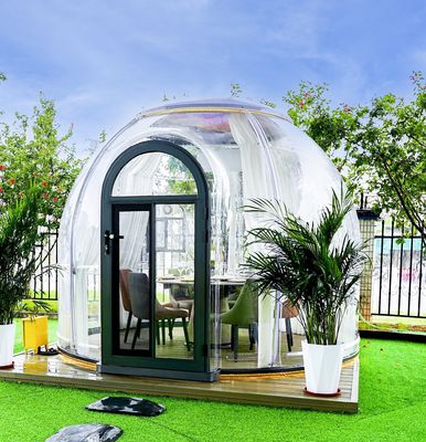 Popular Casa de la Cúpula de la Burbuja al aire libre Sala de la tienda Casa de la Cúpula de la Burbuja Casas prefabricadas de la Cúpula en venta