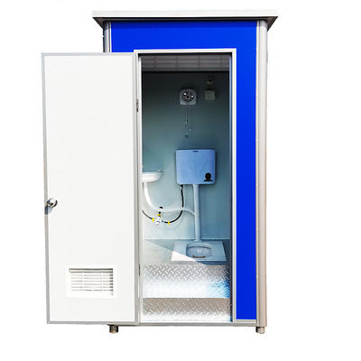 Simple ducha de baño portátil una sala de baño rural renovación temprana de aseos embalaje sin agua para el proyecto de renovación del parque
