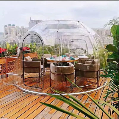Experimenta el aire libre con comodidad con nuestra sala de yurts inflable