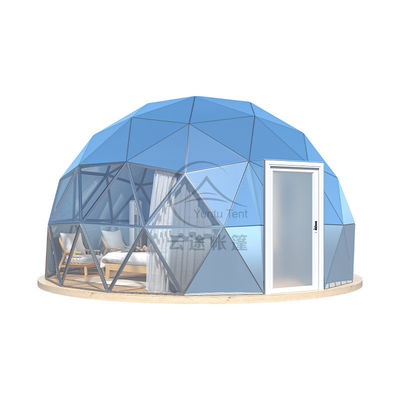 PC Restaurante de estrellas al aire libre Tenda de burbujas Hotel Terraza Patio Casa de burbujas transparente Sala de sol de vidrio