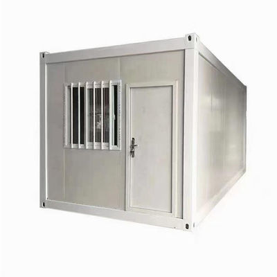 Contenedor plegable caja de embalaje sala de actividad prefabricada casa completa sala de juntas oficina móvil fácil de instalar