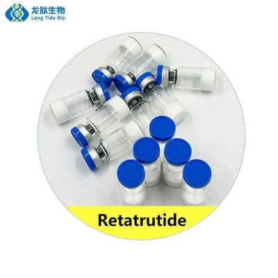 CAS 2381089-83-2 5 mg 10 mg 15 mg Vial Retatrutida Pérdida de peso péptido liofilizado en polvo