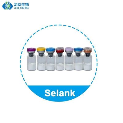 Envasado de fábrica Polvo liofilizado de péptido Selank CAS: 129954-34-3 mayorista