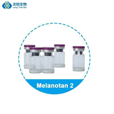 Adultos 10 mg Mt2 Melanotán II Melanotán en polvo péptido de máxima pureza