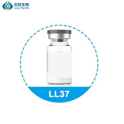 Polvo de péptidos cosméticos Ll37 CAS 154947-66-7 Adecuado para adultos 100 mg/ vial 10 vial/ caja